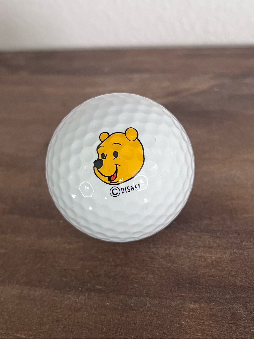 Winnie The Pooh Logo Titleist Golf Ball Disney Acushnet 1 White Walt Disney NEW